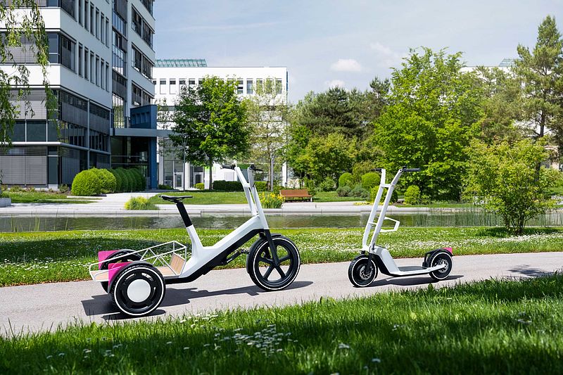Impulse für urbane Mobilität: BMW Group Forschung stellt innovative Konzepte für Lastenrad und E-Scooter vor.