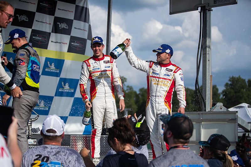 VIR: Paul Miller Racing krönt IMSA-Sprint-Cup-Titel mit weiterem Podium in der GTD-Klasse.