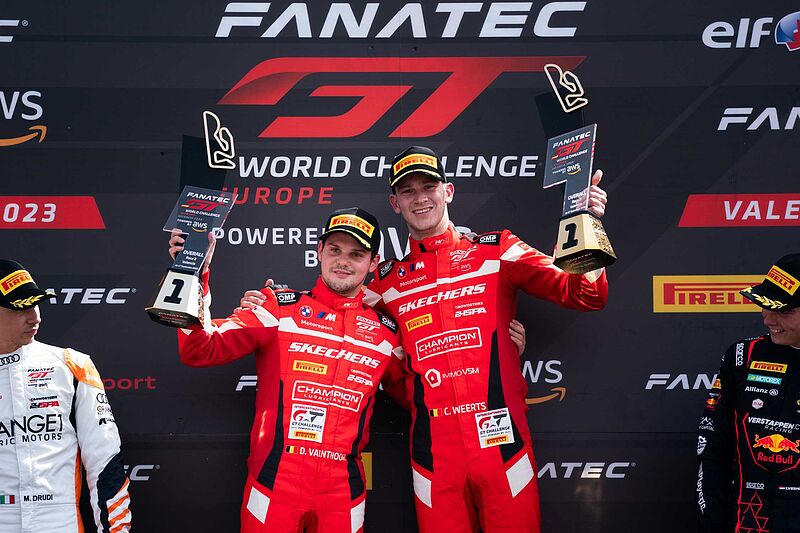 GT World Challenge Europe: BMW M Team WRT gewinnt den Sonntagslauf in Valencia.