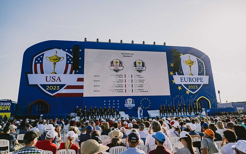 Drive to Glory: Eröffnung des 44. Ryder Cup mit Worldwide Partner BMW.