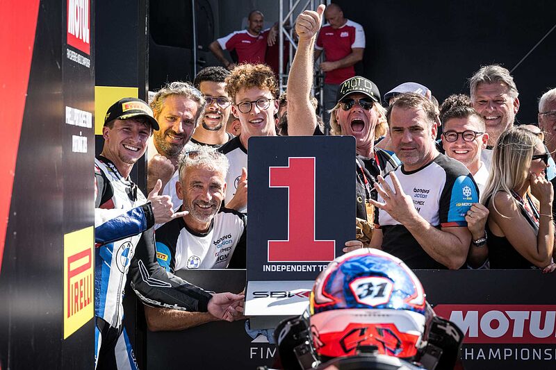BMW Motorrad Motorsport in der WorldSBK: Garrett Gerloff kratzt in Portimão am Podium.