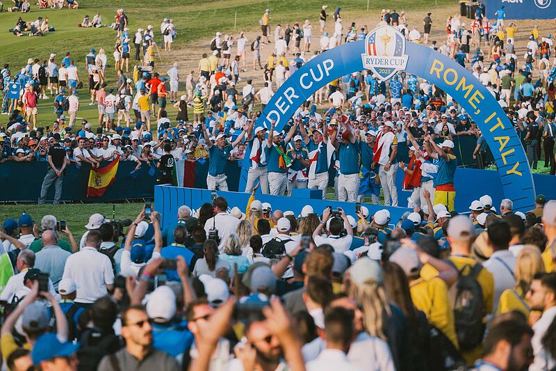 Team Europa gewinnt den 44. Ryder Cup in Rom.
