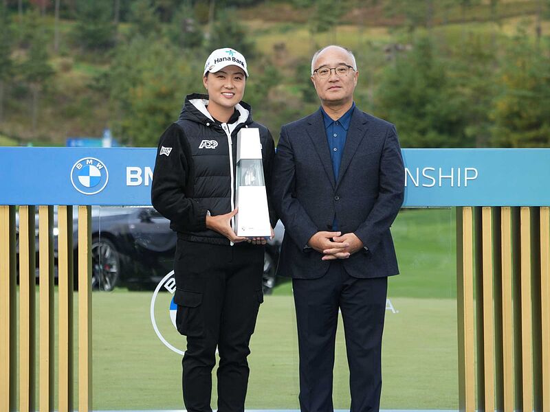 Minjee Lee triumphiert bei der BMW Ladies Championship am ersten Extraloch.