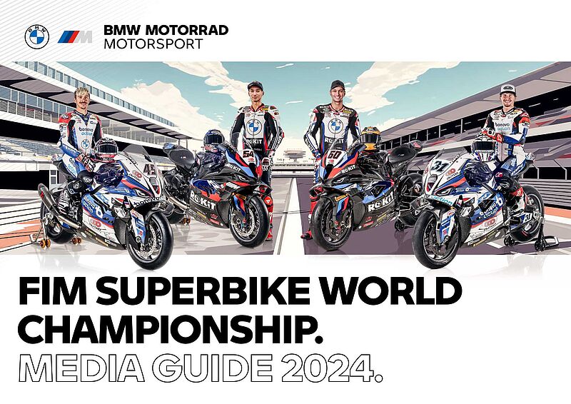 BMW Motorrad Motorsport WorldSBK Media Guide 2024.