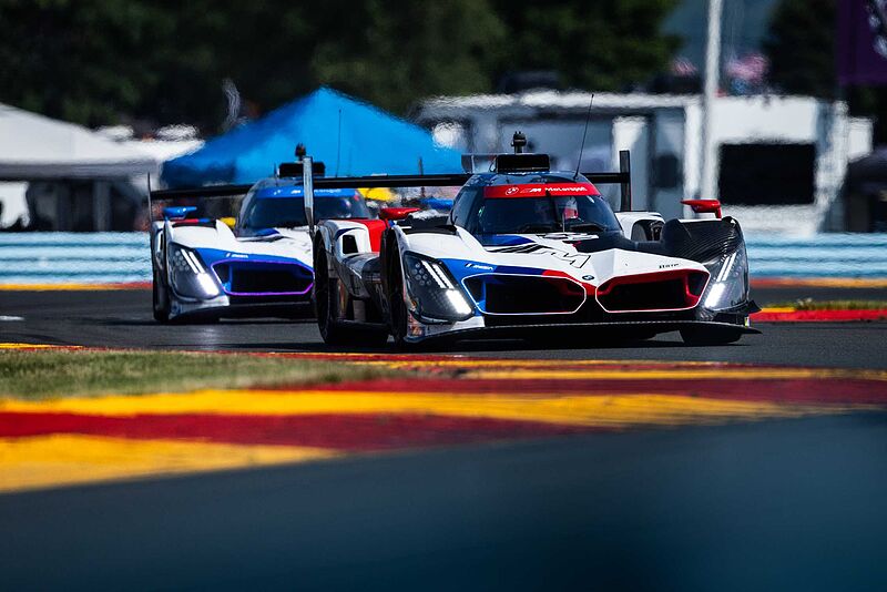 IMSA Watkins Glen: Turbulentes Wochenende endet mit den Plätzen fünf und sechs für das BMW M Team RLL.