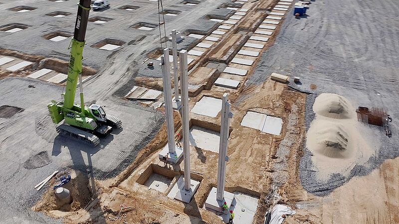 BMW Group startet Hochbau des neuen Montagewerks für Hochvoltbatterien in Niederbayern