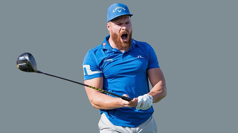 Longdrive-Showmatch bei der 35. BMW International Open.