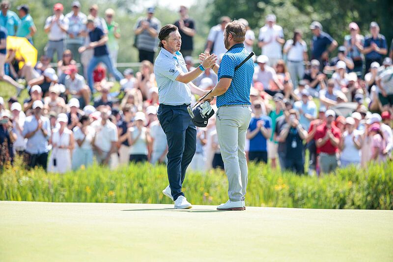 35. BMW International Open: Ferguson und Smith sind am Finalsonntag die Gejagten.