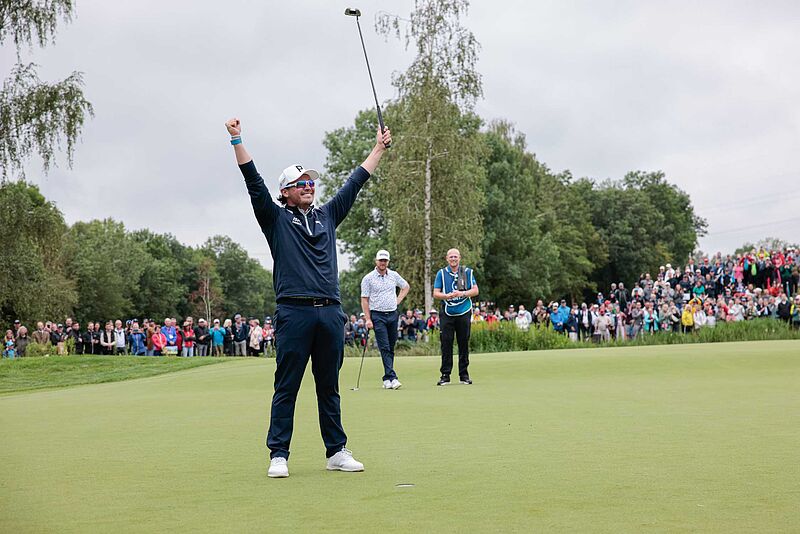 Ferguson gewinnt nervenstark die 35. BMW International Open.