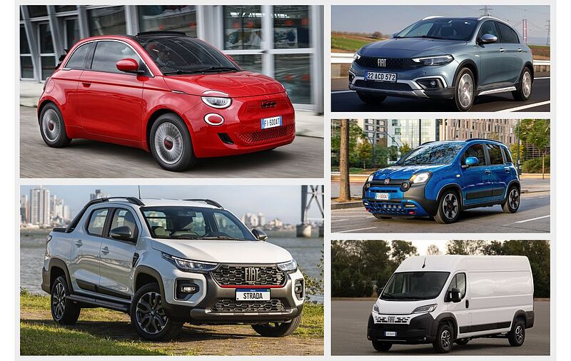 Verkäufe weltweit um 12 Prozent gesteigert – FIAT war 2023 volumenstärkste Marke der Stellantis Gruppe