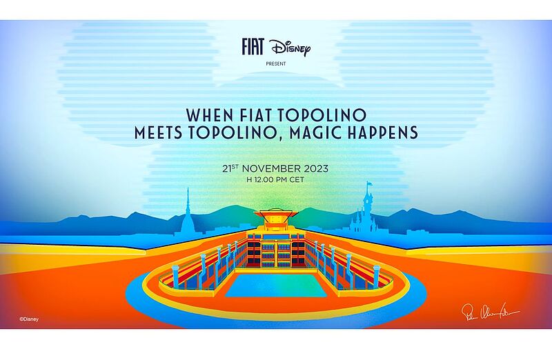 When Fiat Topolino meets Topolino, magic happens: Eine Initiative von FIAT in Zusammenarbeit mit Walt Disney Company Italien